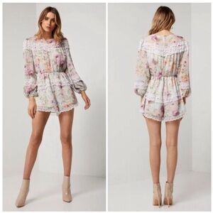 Elliatt Karishma Floral Lace Romper